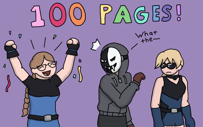 100 pages!